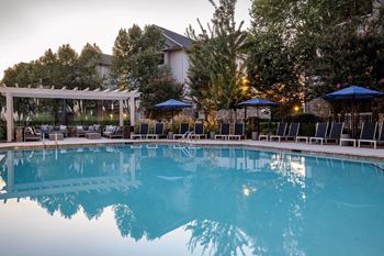 Refreshing swimming pool